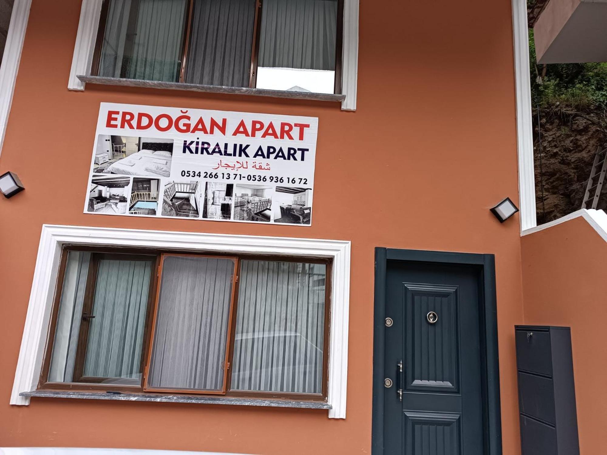 Erdogan Apart Caykara Buitenkant foto